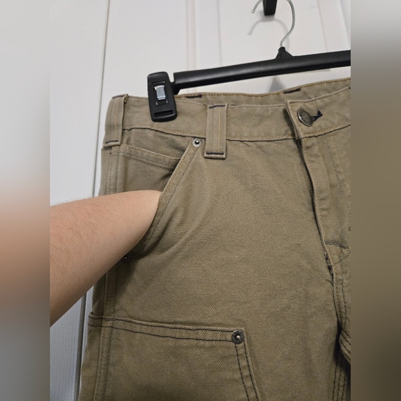 Dovetail Womens Britt Utility Canvas Pants Size 6/30 - Picture 3 of 14